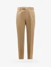Gucci Cotton Trouser With Web Band Detail In Neutral