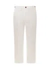 GUCCI COTTON TROUSER WITH WEB DETAIL