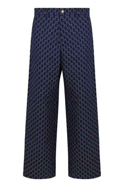 GUCCI GUCCI COTTON TROUSERS