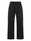 Gucci Pant Comp. Cott. Twil Double W In Black