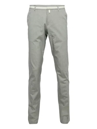 Pre-owned Gucci Cotton Trousers In Gray
