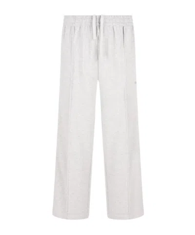 Gucci Cotton Trousers In Metallic