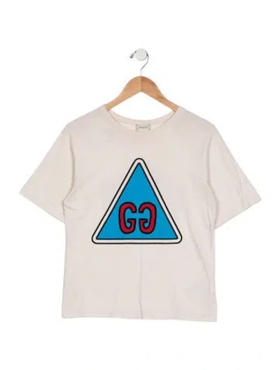 Pre-owned Gucci Kids' Cotton T-shirt In Neutrals