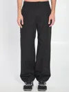 Gucci Pant Comp. Cott. Twil Double W In Black