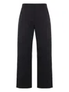Gucci Pant Comp. Cott. Twil Double W In Black