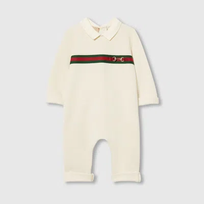Gucci Babies' Cotton Two-piece Gift Set In White
