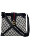 Gucci Cotton Vintage Cloth Shoulder Bag (authentic Pre-loved)