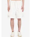 Gucci Men Web Bermuda Shorts In White