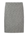 Gucci Midirock Aus Einem Wollgemisch In Gray