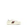 Gucci Shift Sneakers Embroidered Accents Low Top Sole In Neutral