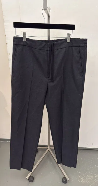 Gucci Creased Casual Pants In Black