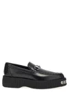 Gucci Horsebit Creeper Loafers In Black