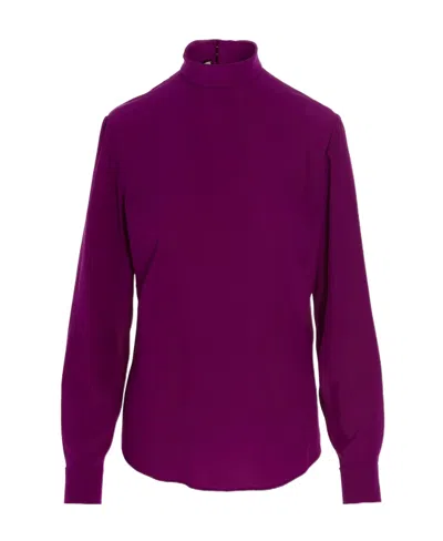 GUCCI MOCK NECK BLOUSE