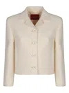 Gucci Women's Crãªpe De Chine Jacket In Neutral