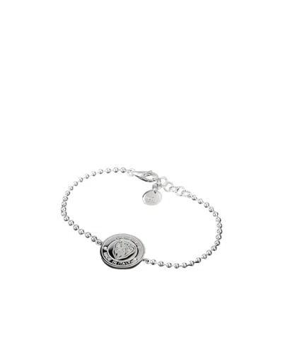 Gucci Crest Boule Bracelet In Metallic