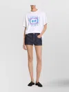 Gucci Women Logo Cotton T-shirt In White