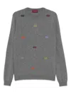 Gucci Gg Jumper In Gray