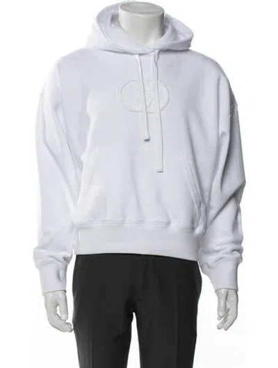Pre-owned Gucci Crew Neck Long Sleeve Hoodie W/ Tags In White