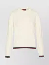 Gucci Women Ivory Wool Blend Sweater