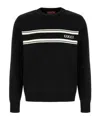 Gucci Crew Neck Sweater In Black