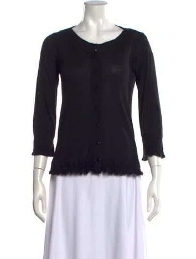 Pre-owned Gucci Crew Neck Sweater In Black