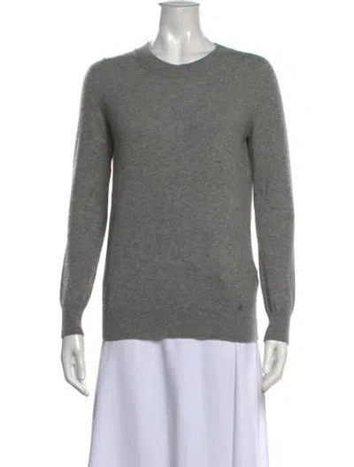 Pre-owned Gucci Crew Neck Sweater In Gray