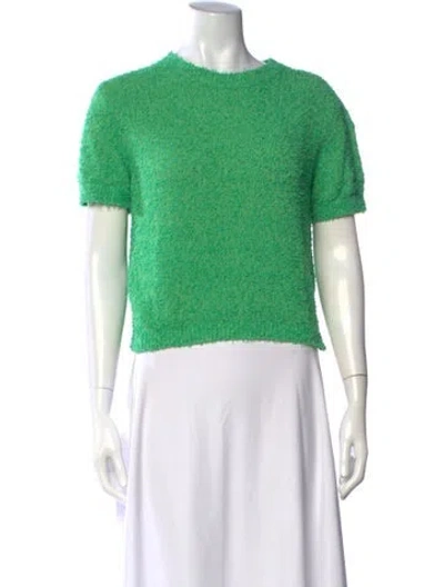 Pre-owned Gucci Crew Neck Sweater In Green