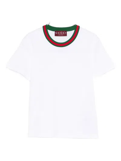 Gucci Crew-neck T-shirt In White