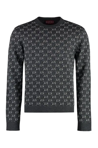 GUCCI GUCCI CREW-NECK WOOL SWEATER