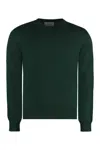 Gucci Embroidered-logo Wool Jumper