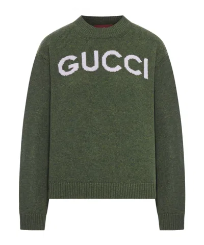 GUCCI CREW NECK WOOL SWEATER
