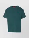 Gucci Crewneck Short Sleeve T-shirt Regular Fit In Green