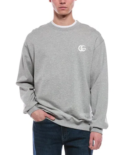 Gucci Crewneck Sweatshirt In Gray