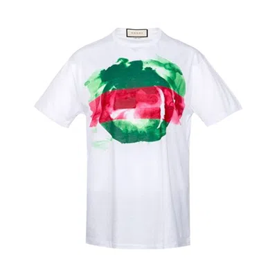 Pre-owned Gucci Crewneck T-shirt 'multicolor' | Multi-color | Men's Size S