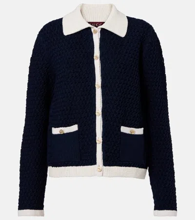 Gucci Cardigan Aus Häkelstrick
