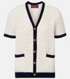Gucci Crochet Cotton-blend Cardigan