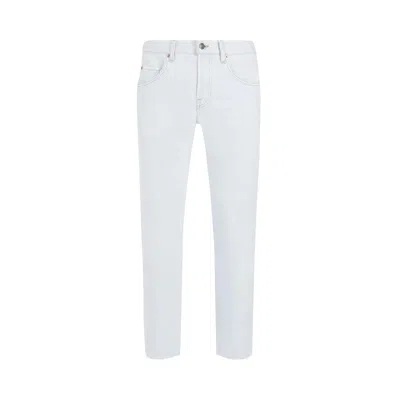 Pre-owned Gucci Cropped Tapered Jeans 'light Blue' | Men's Size 36
