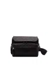 Gucci Nexus Black Nylon Crossbody Bag In Black