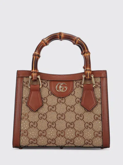 Gucci Crossbody Bag Woman  In Brown