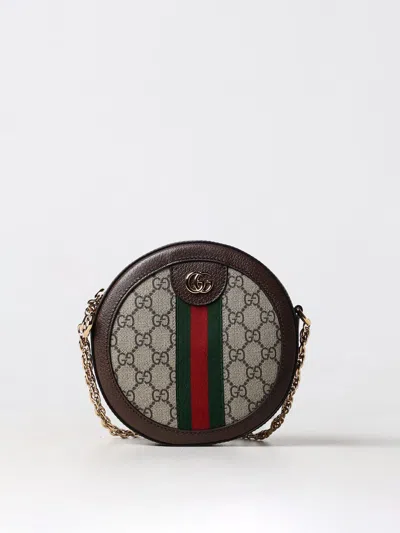 Gucci Crossbody Bags Woman Beige Woman In Cream