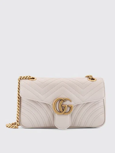 Gucci Crossbody Bags Woman Ivory In White