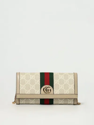 Gucci Crossbody Bags Woman Yellow Cream
