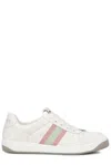 Gucci 30mm Screener Canvas Trainer Sneakers In White