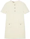 Gucci Cruise Wool Tweed Dress