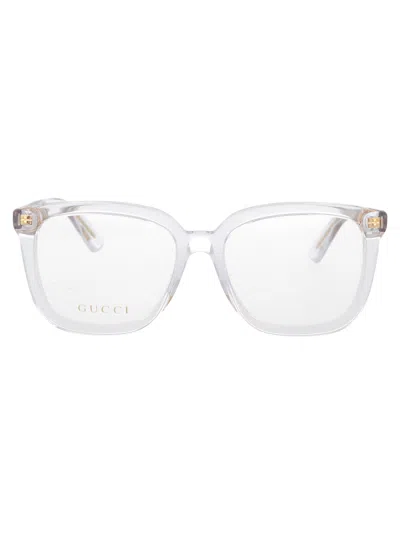 Gucci Crystal Acetate Optical Glasses In White