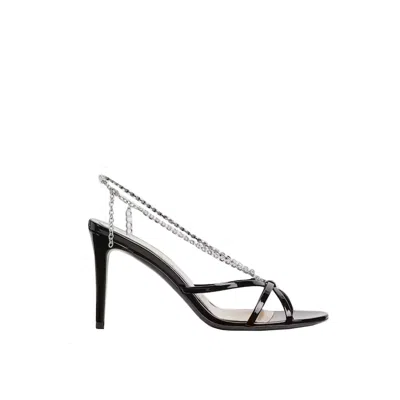 Gucci Crystal Chain Sandals