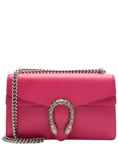 Gucci Crystal Dionysus Medium Shoulder Bag (authentic Pre-loved) In Red