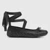 Gucci Cub3d Ballet Flats In Black