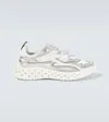Gucci Two-tone Mesh And Rubber Cub3d Sneakers In Weiss