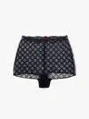 Gucci Culotte In Pizzo Con Motivo Gg All-over